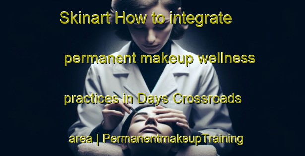 Skinart How to integrate permanent makeup wellness practices in Days Crossroads area | PermanentmakeupTraining | PermanentmakeupClasses | SkinartTraining-United States